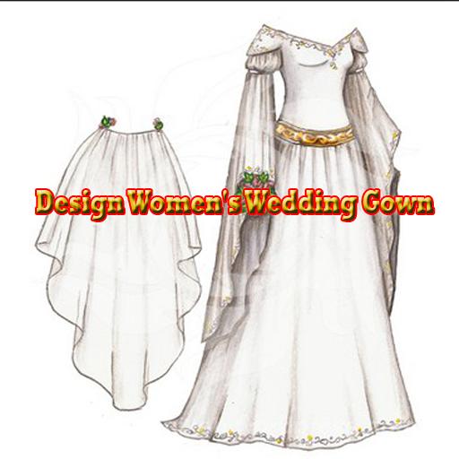 Detail Desain Baju Gaun Wanita Nomer 52