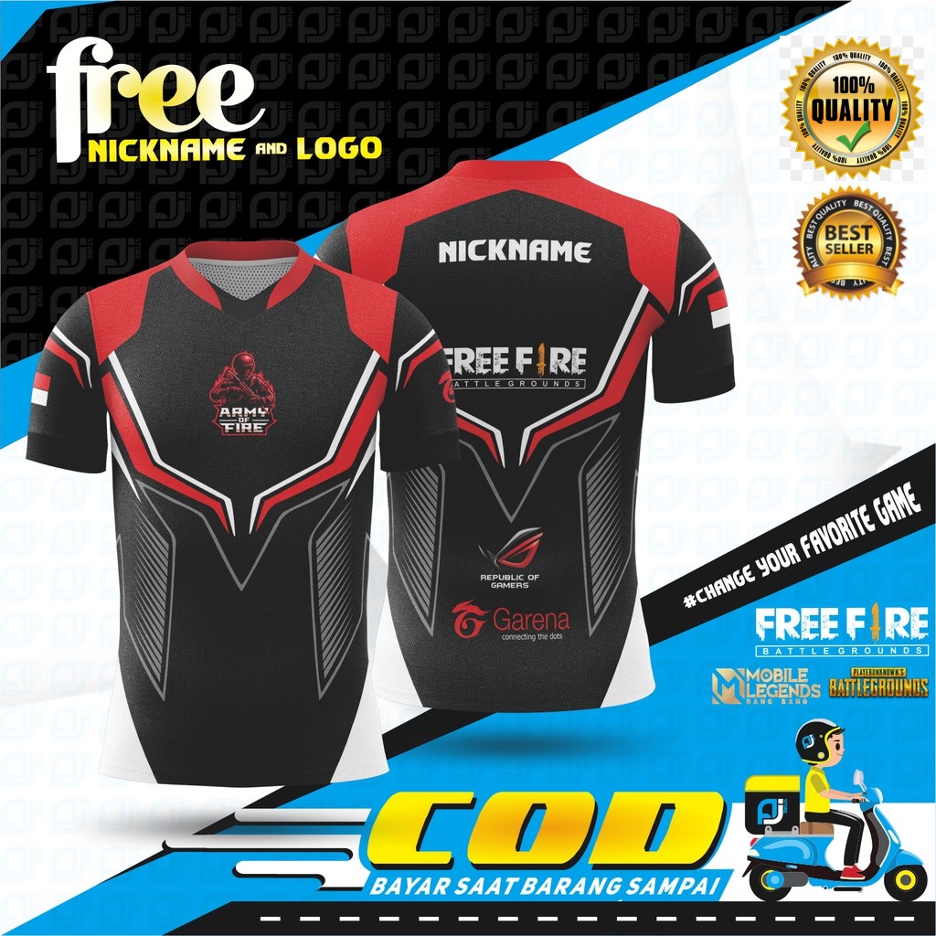 Detail Desain Baju Guild Free Fire Nomer 15