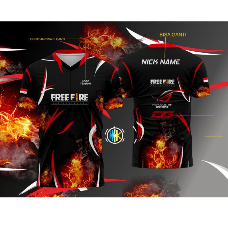 Detail Desain Baju Guild Free Fire Nomer 35