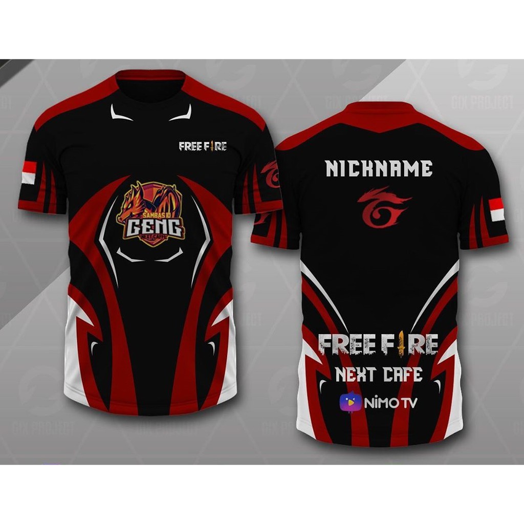 Detail Desain Baju Guild Free Fire Nomer 7