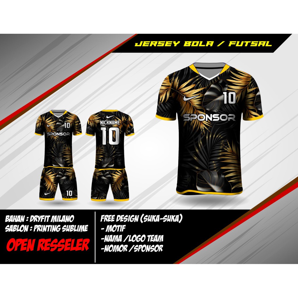 Detail Desain Baju Jersey Nomer 25