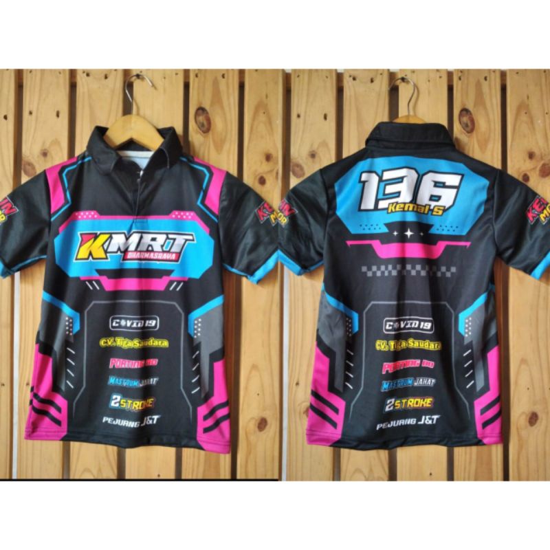 Detail Desain Baju Jersey Racing Nomer 16