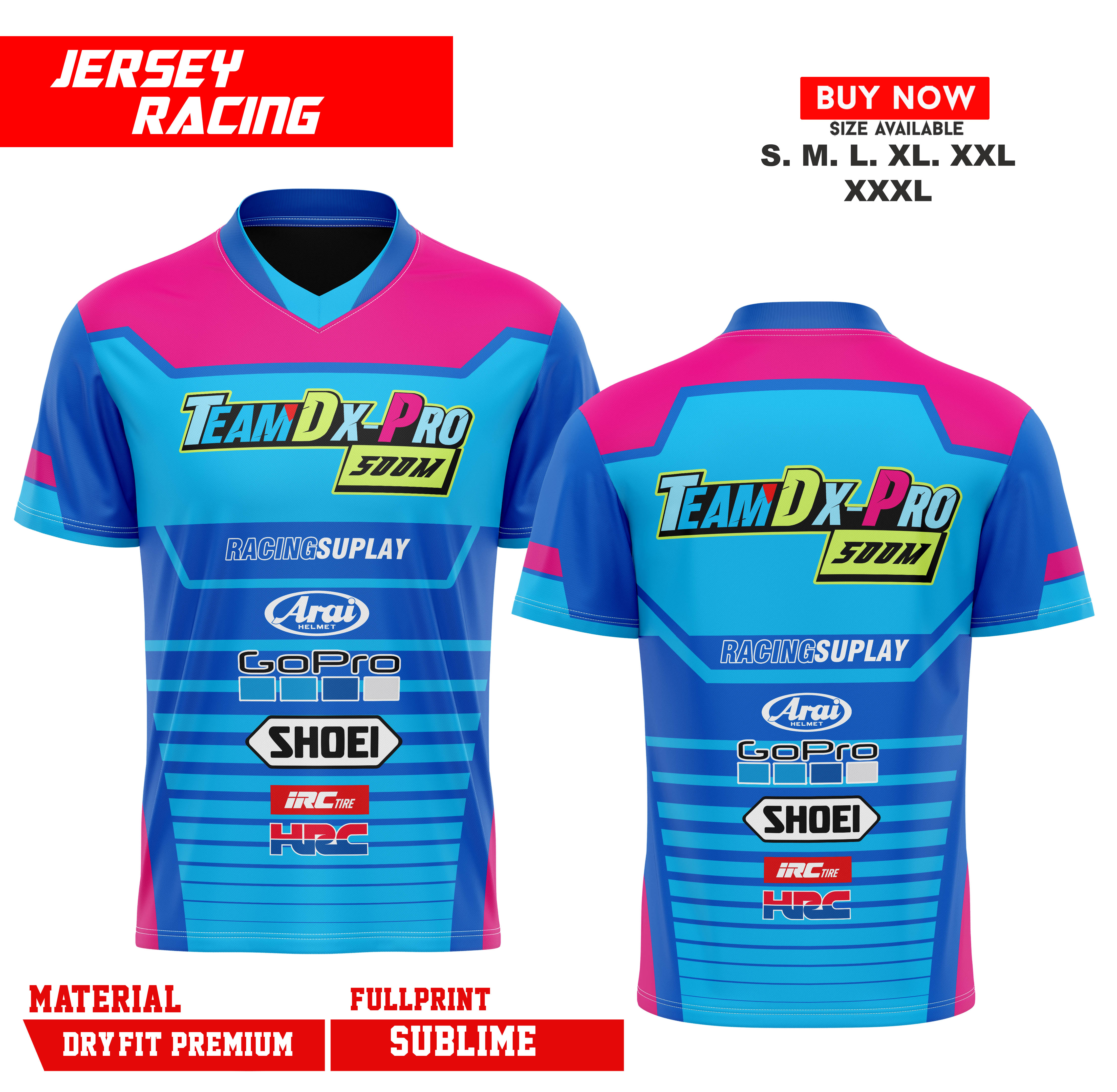 Detail Desain Baju Jersey Racing Nomer 49