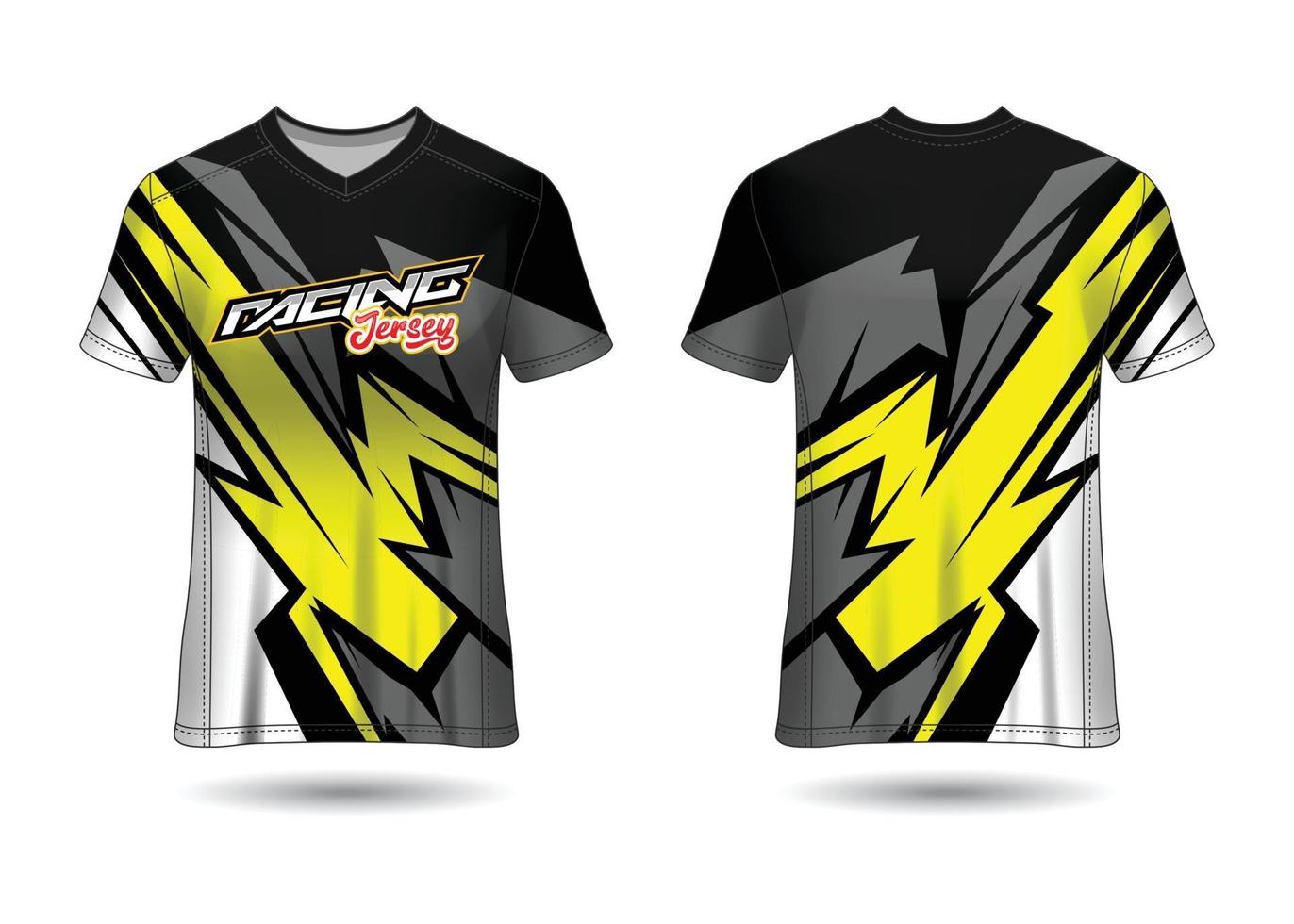 Detail Desain Baju Jersey Racing Polos Nomer 4