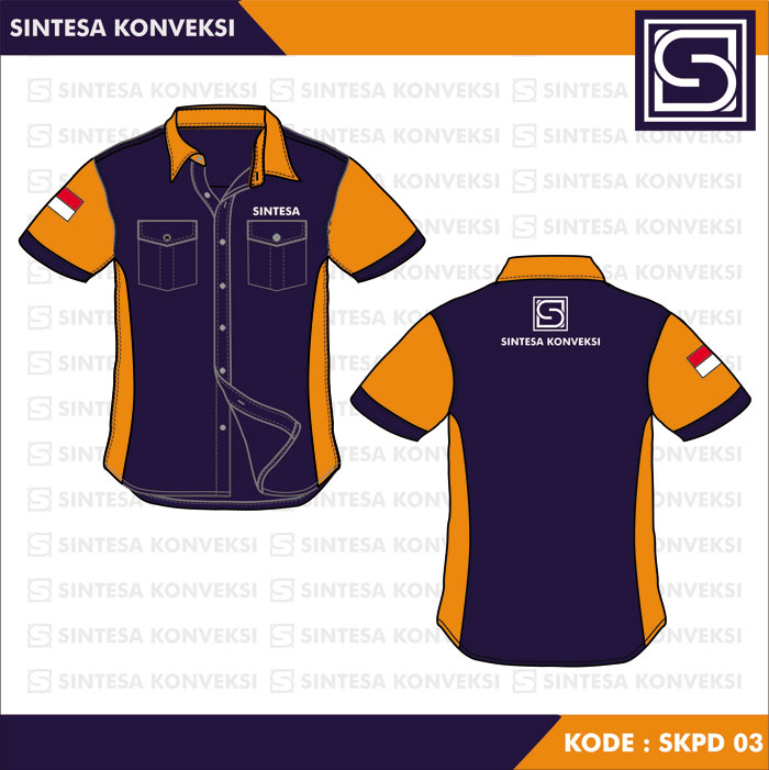 Detail Desain Baju Kantor Nomer 16