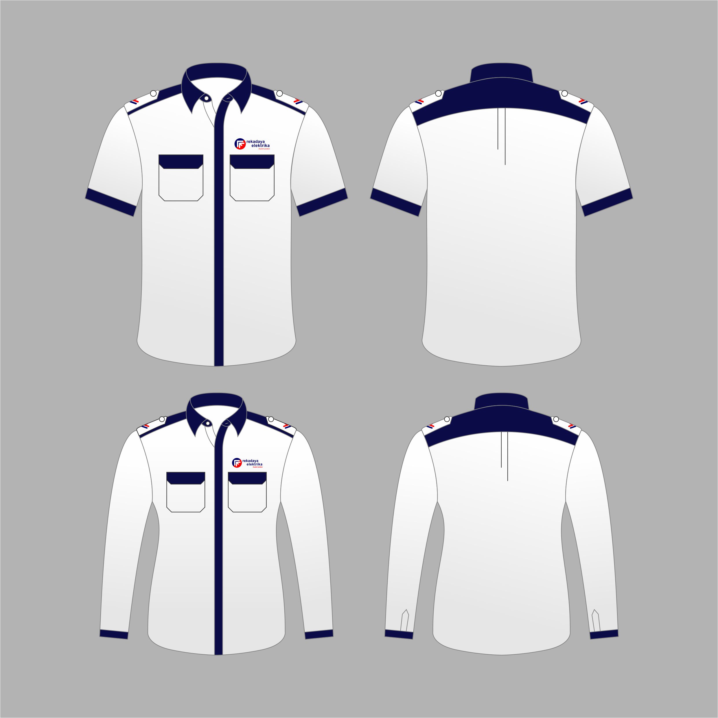 Detail Desain Baju Kantor Nomer 10