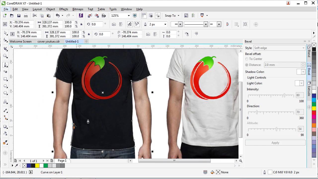 Detail Desain Baju Kaos Distro Nomer 29