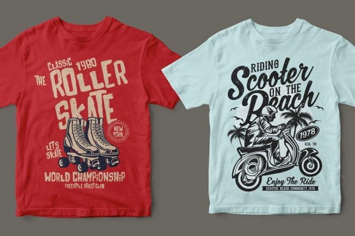 Detail Desain Baju Kaos Distro Nomer 36
