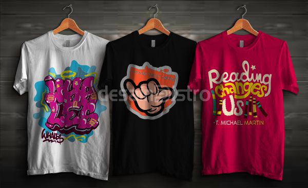 Detail Desain Baju Kaos Distro Nomer 39