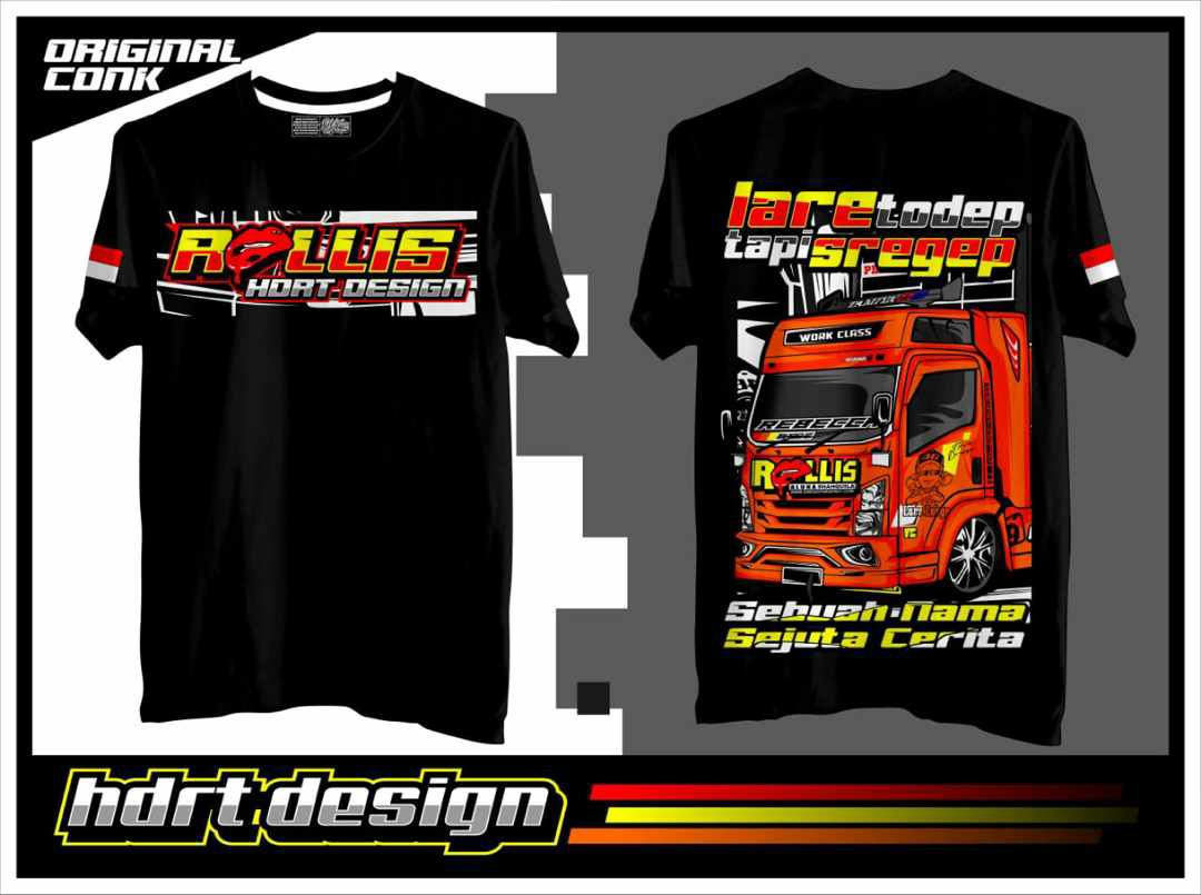 Detail Desain Baju Kaos Gambar Truk Nomer 16