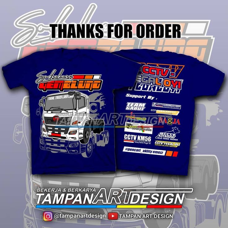 Detail Desain Baju Kaos Gambar Truk Nomer 21