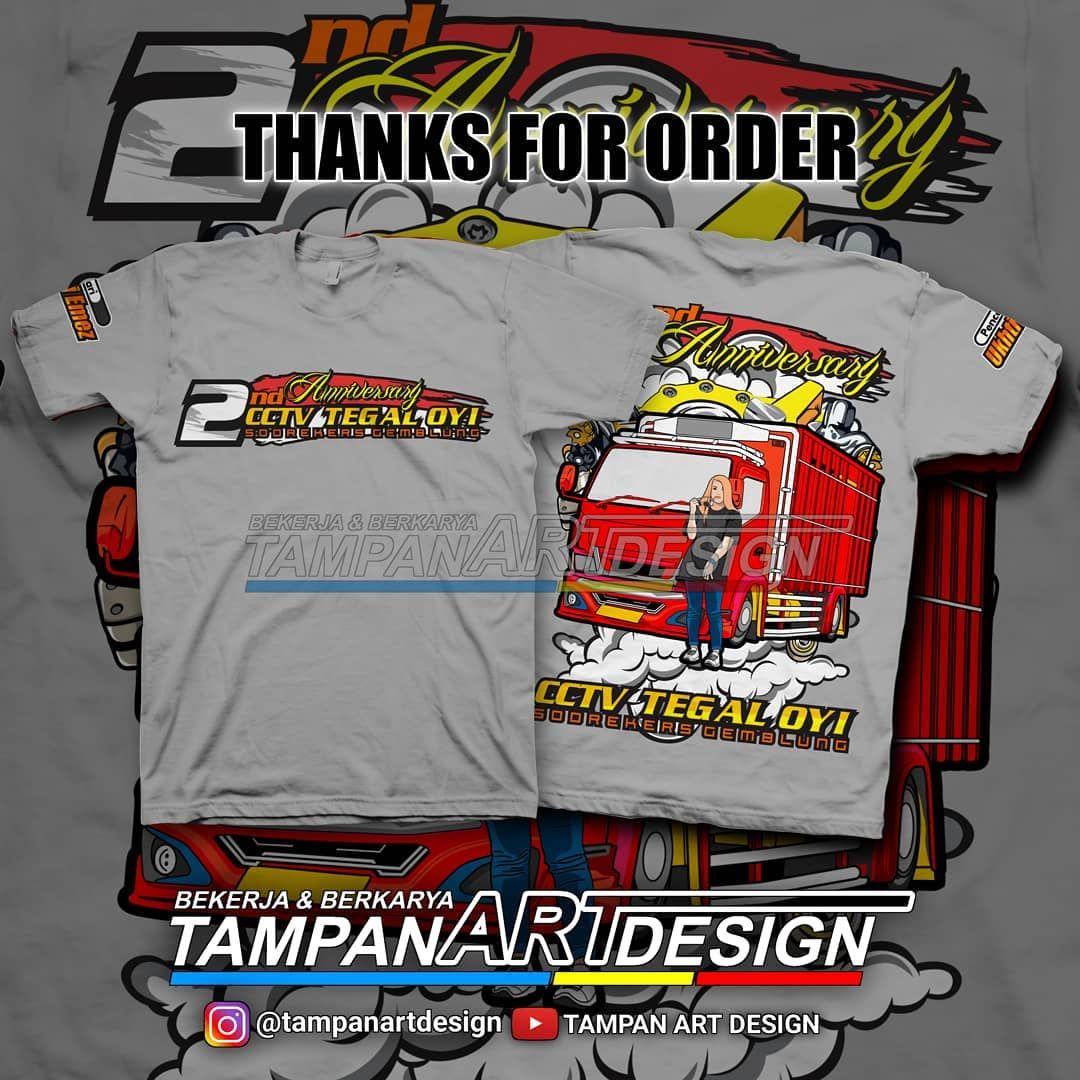 Detail Desain Baju Kaos Gambar Truk Nomer 6