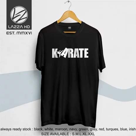 Detail Desain Baju Kaos Karate Nomer 14