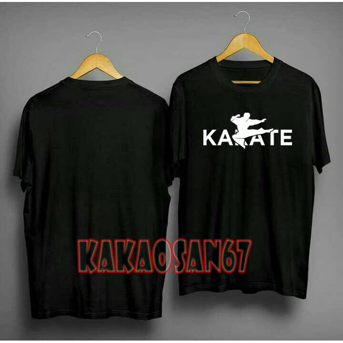 Detail Desain Baju Kaos Karate Nomer 15