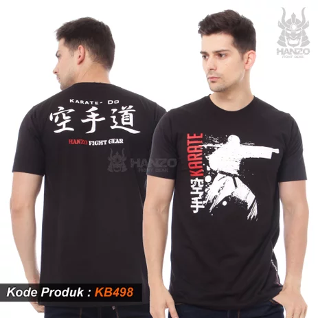 Detail Desain Baju Kaos Karate Nomer 55