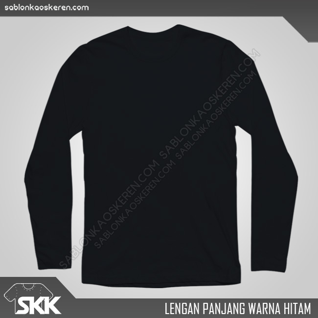 Detail Desain Baju Kaos Lengan Panjang Sablon Nomer 21