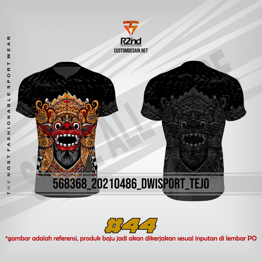 Detail Desain Baju Kaos Ogoh Ogoh Nomer 29