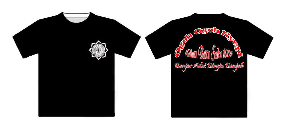 Detail Desain Baju Kaos Ogoh Ogoh Nomer 40