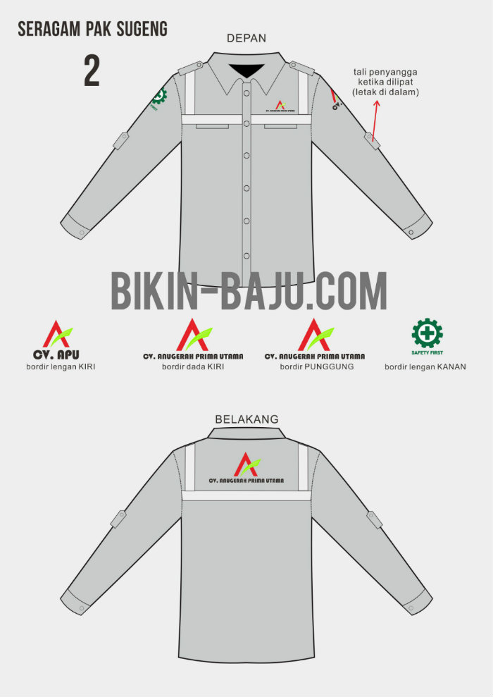 Detail Desain Baju Keren Lengan Panjang Nomer 44