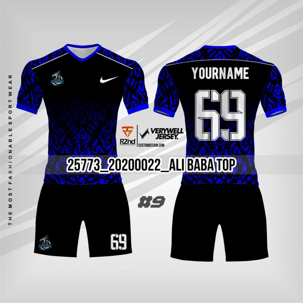 Detail Desain Baju Kiper Futsal Keren Nomer 48