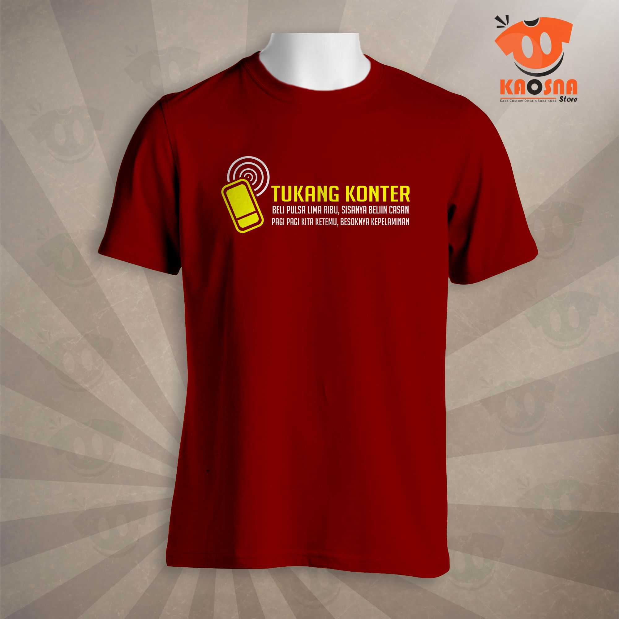 Desain Baju Konter - KibrisPDR