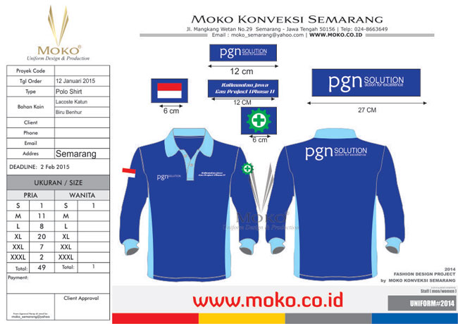 Detail Desain Baju Lengan Panjang Berkerah Nomer 48