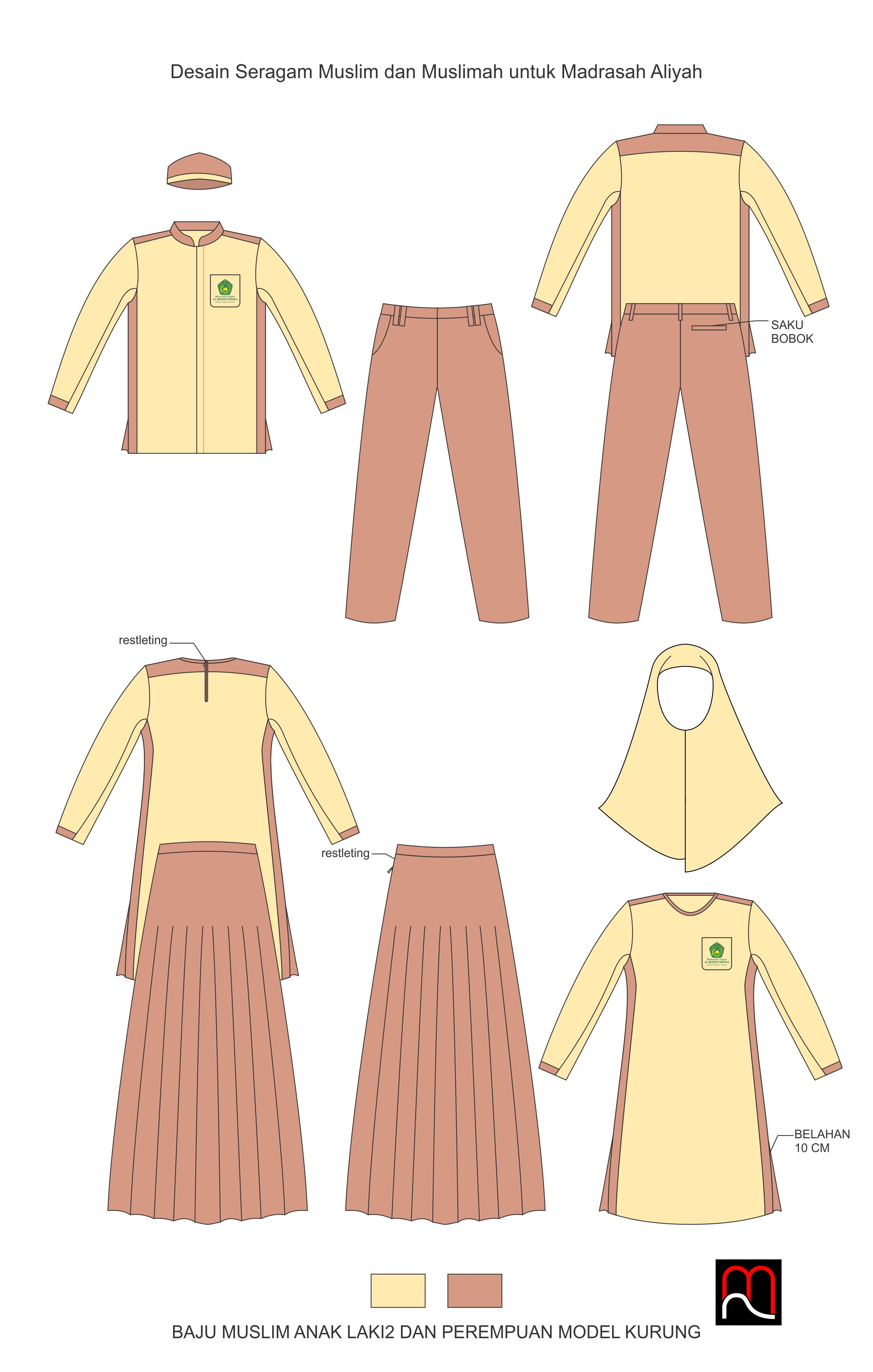 Detail Desain Baju Muslim Nomer 11