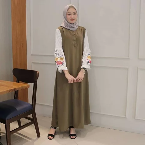 Detail Desain Baju Muslim Modern Nomer 29