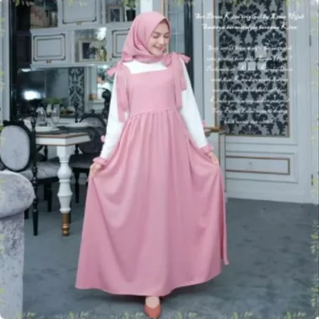 Detail Desain Baju Muslim Simple Nomer 18