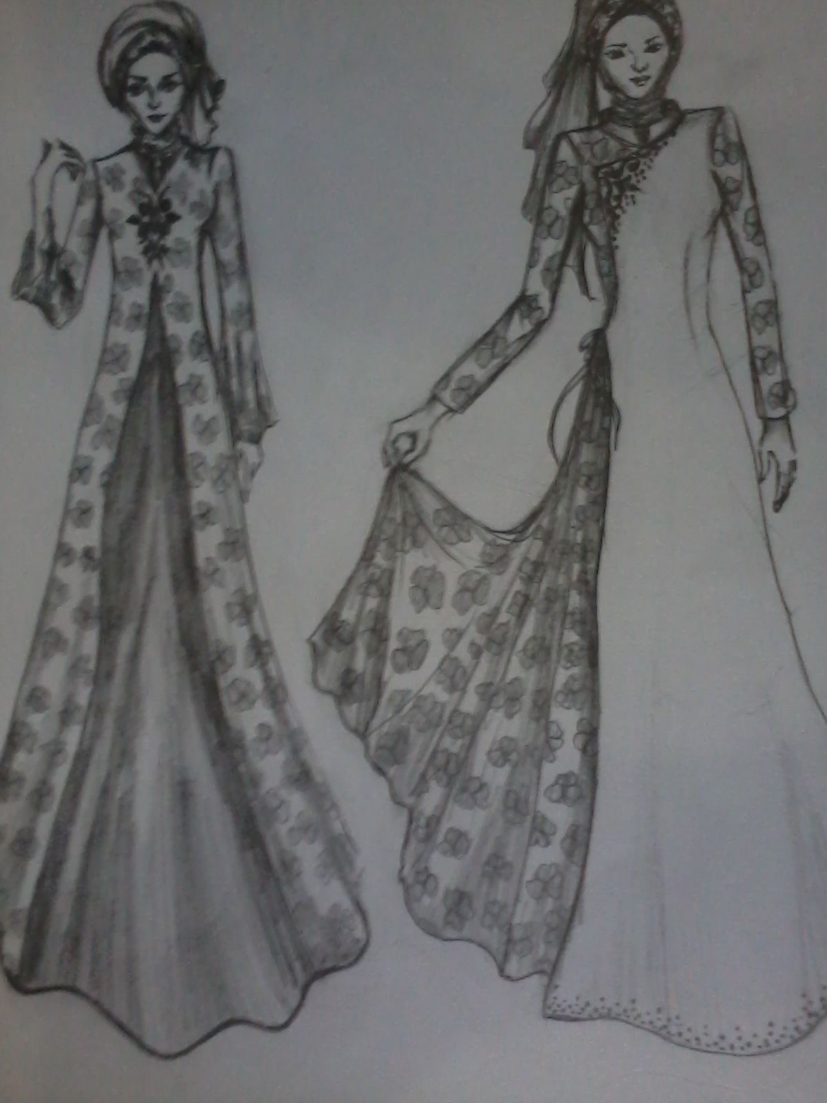 Detail Desain Baju Muslim Wanita Nomer 12