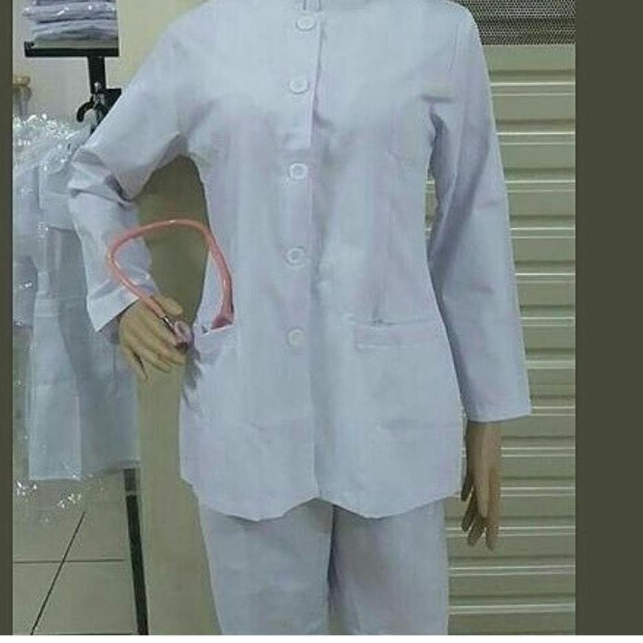 Detail Desain Baju Perawat Lengan Panjang Nomer 24