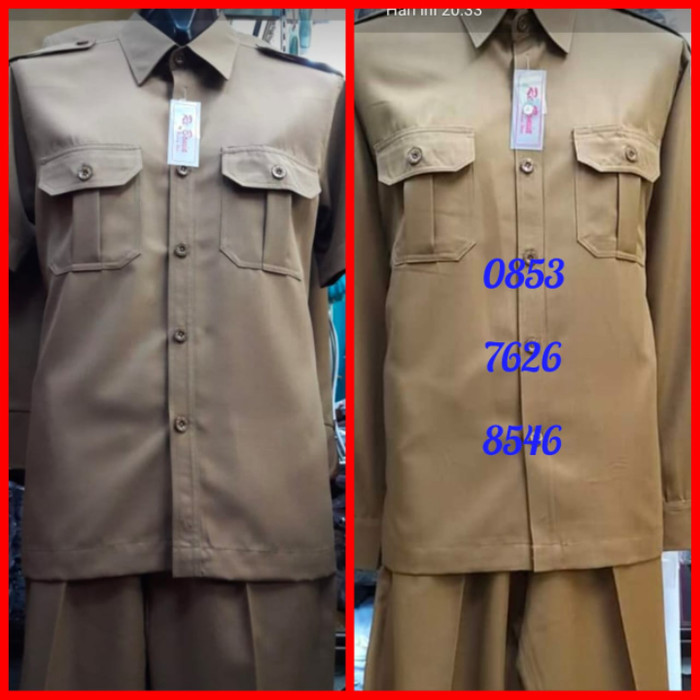 Detail Desain Baju Pns Nomer 24