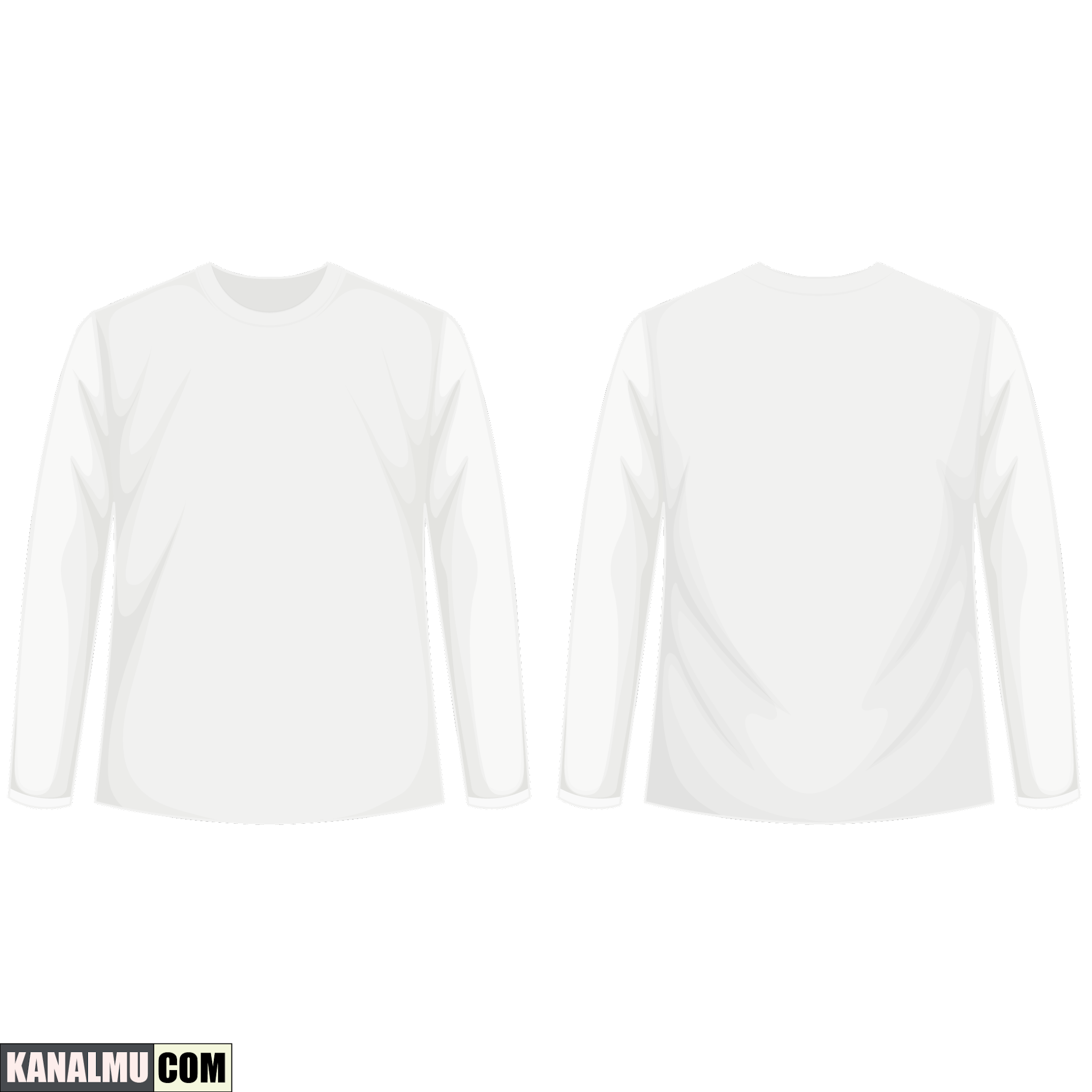 Detail Desain Baju Putih Polos Lengan Panjang Nomer 2