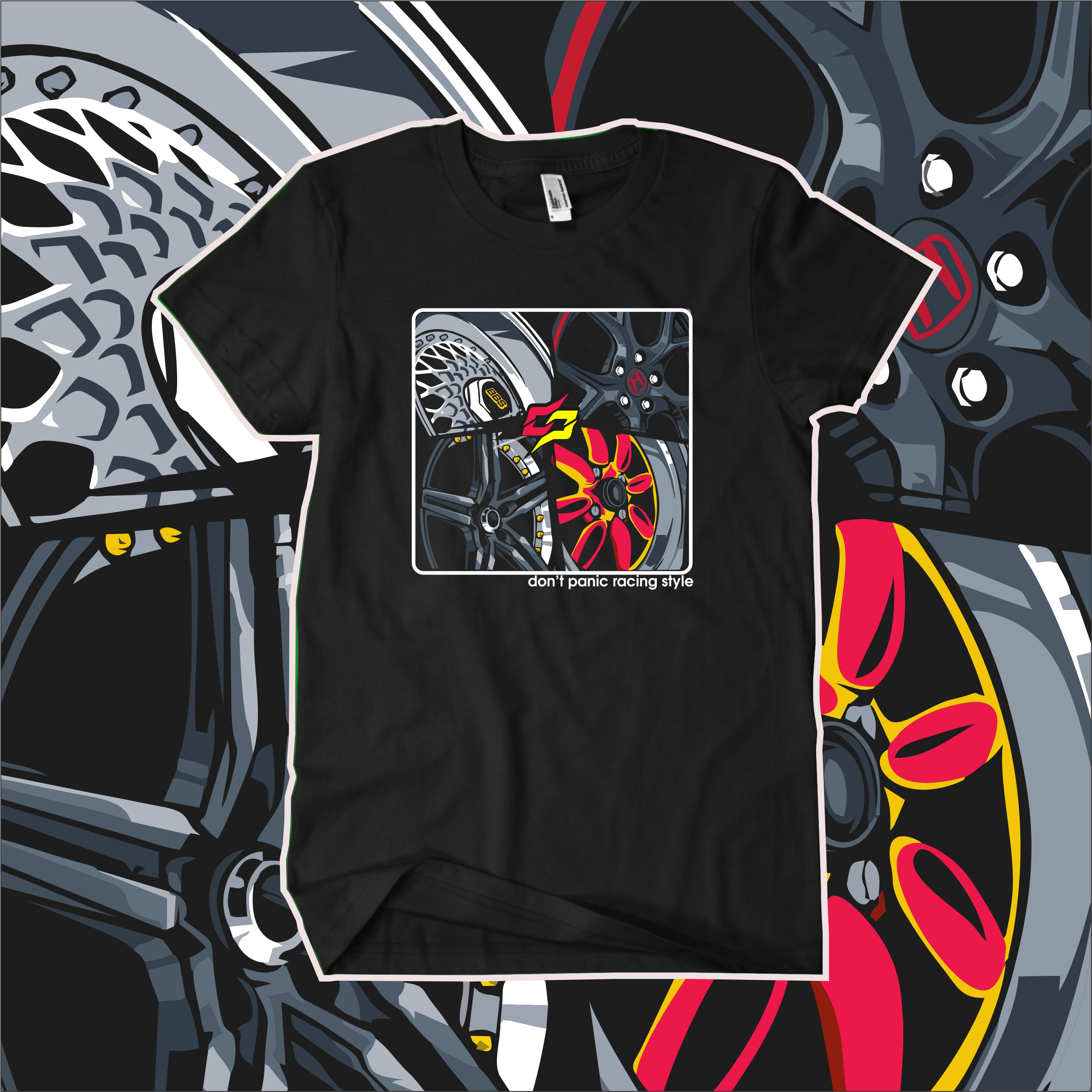 Detail Desain Baju Racing Nomer 12