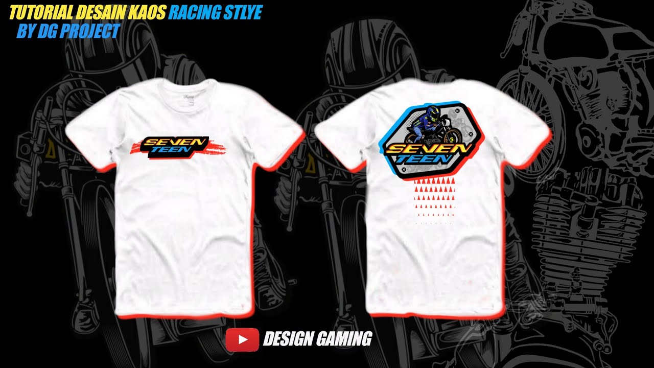 Detail Desain Baju Racing Nomer 14