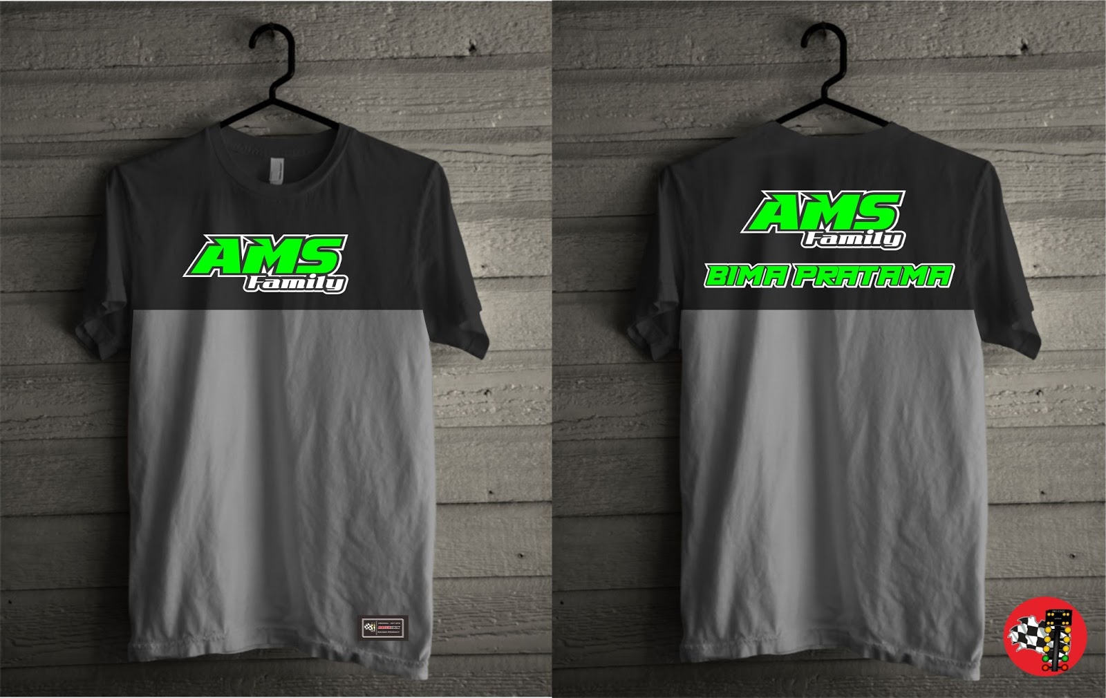 Detail Desain Baju Racing Nomer 5