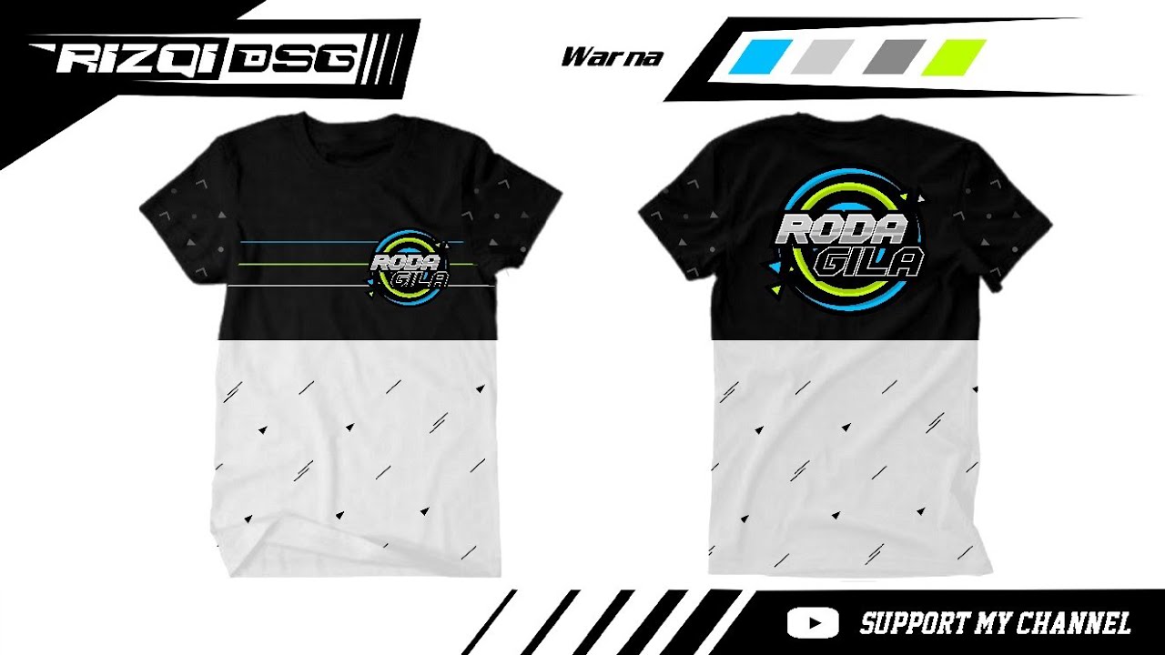 Detail Desain Baju Racing Keren Nomer 24