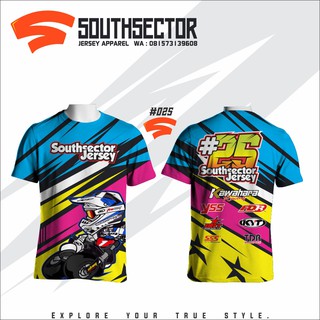 Detail Desain Baju Racing Keren Nomer 40