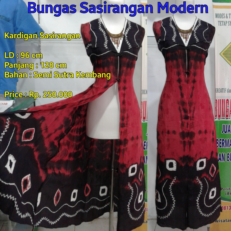 Detail Desain Baju Sasirangan Nomer 23