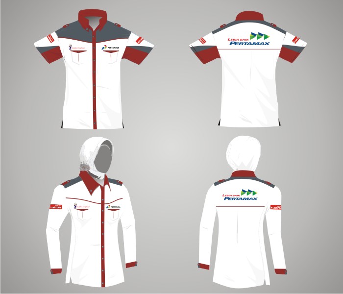 Detail Desain Baju Semi Formal Nomer 3