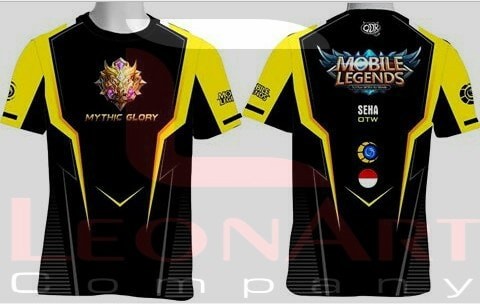 Detail Desain Baju Squad Ml Nomer 10