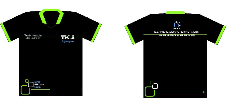 Detail Desain Baju Tkj Keren Nomer 36