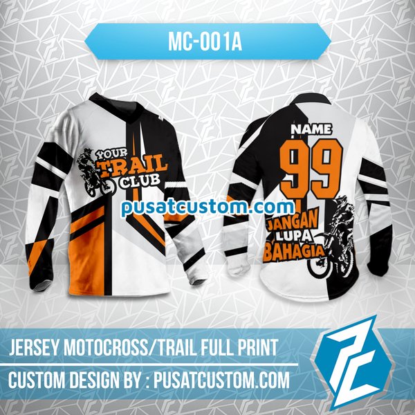 Desain Baju Trail - KibrisPDR