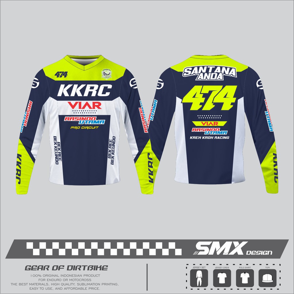 Detail Desain Baju Trail Nomer 2