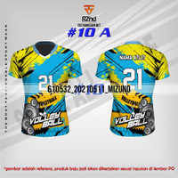 Detail Desain Baju Volly Putri Nomer 32