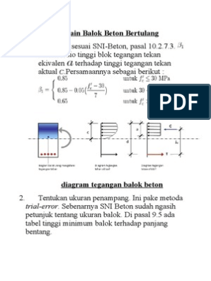 Detail Desain Balok Beton Bertulang Nomer 29