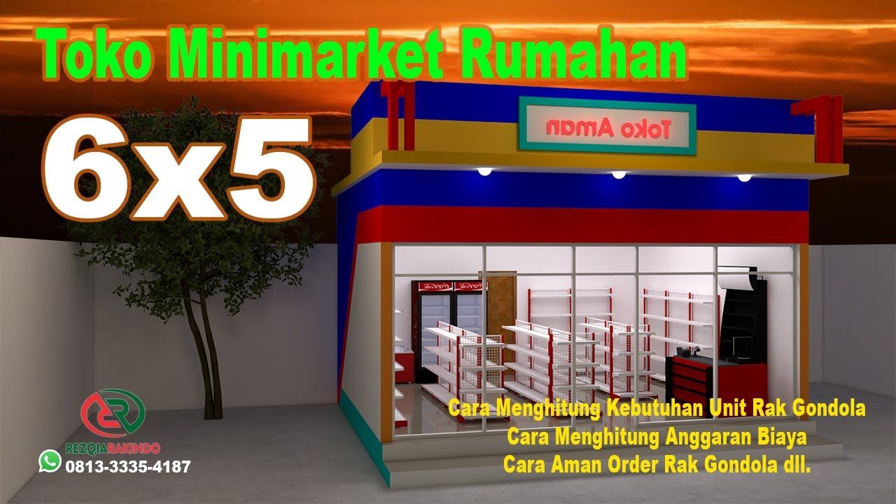 Detail Desain Bangunan Minimarket Nomer 20