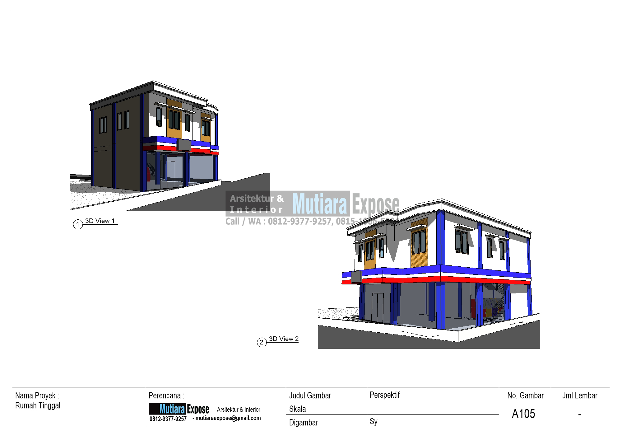 Detail Desain Bangunan Minimarket Nomer 4