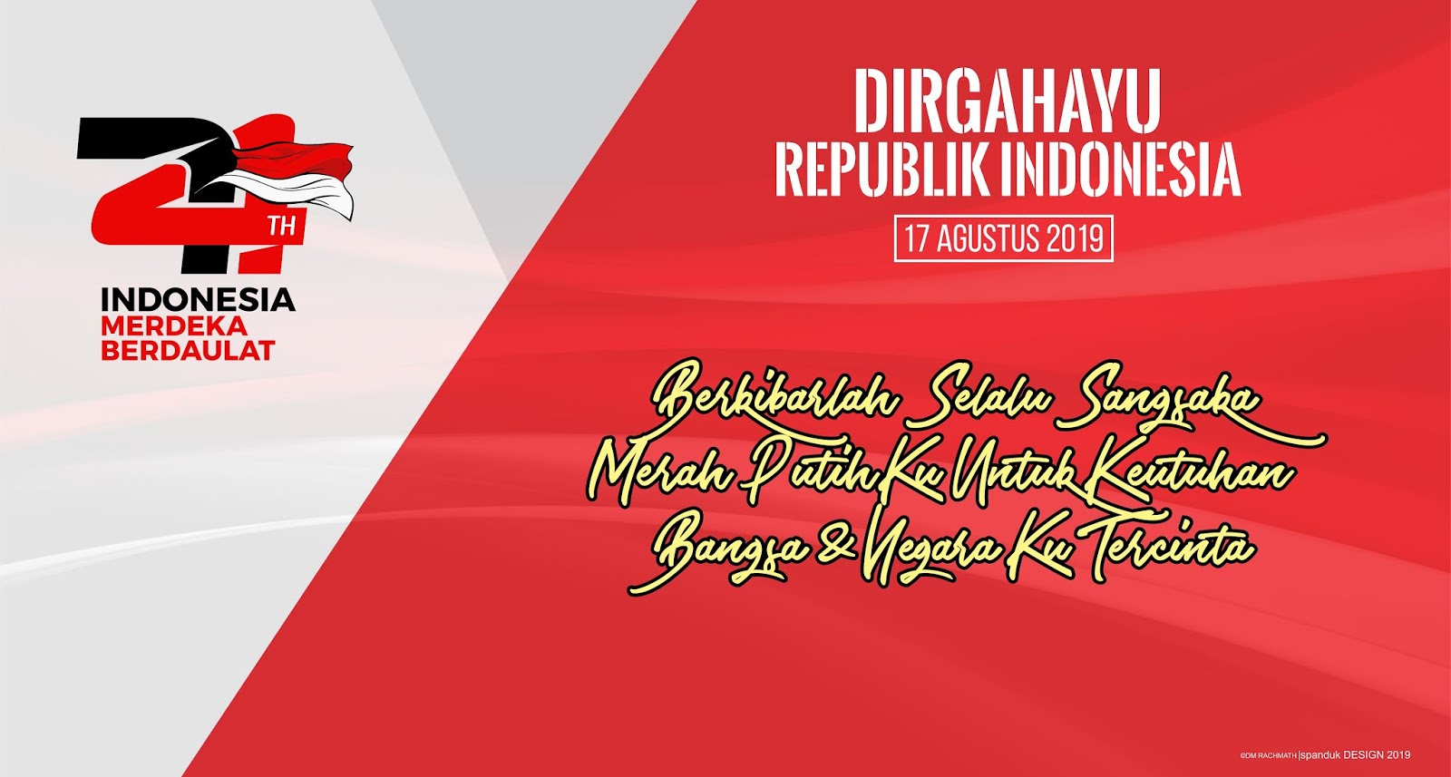 Detail Desain Banner 17 Agustus 2019 Nomer 12