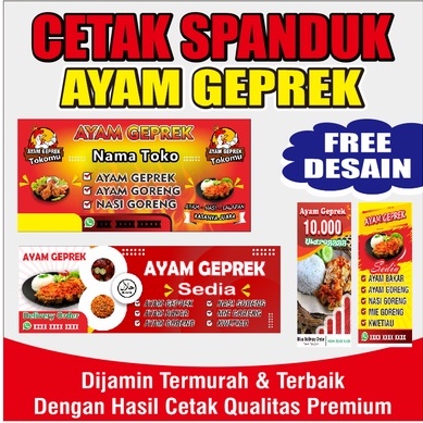 Detail Desain Banner Ayam Geprek Nomer 18